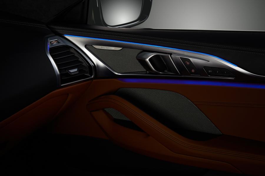 Детали интерьера BMW M850i xDrive (G15) 2018 года  (WW) (фото 74 из 88)